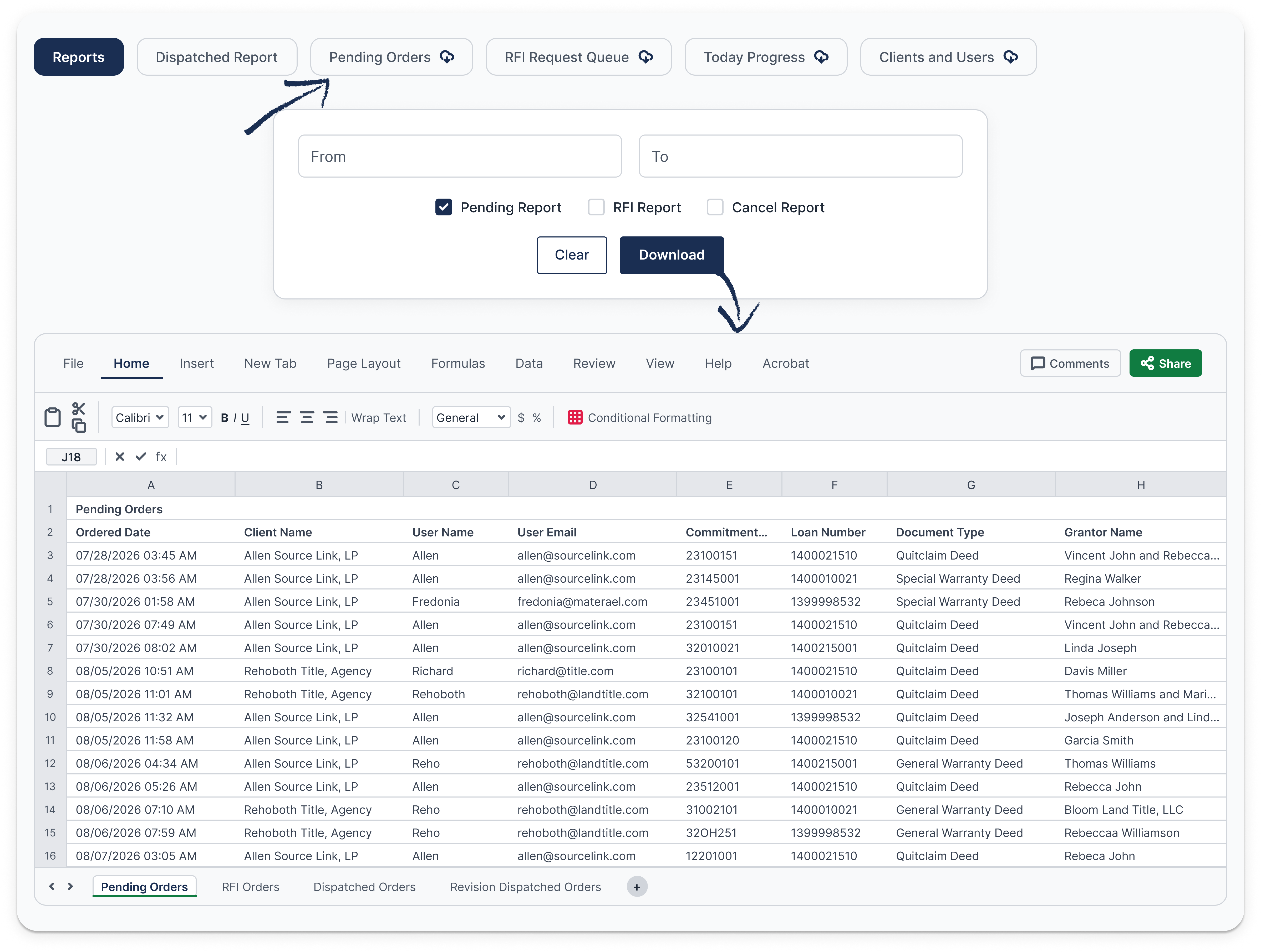 Order Insights and Reporting