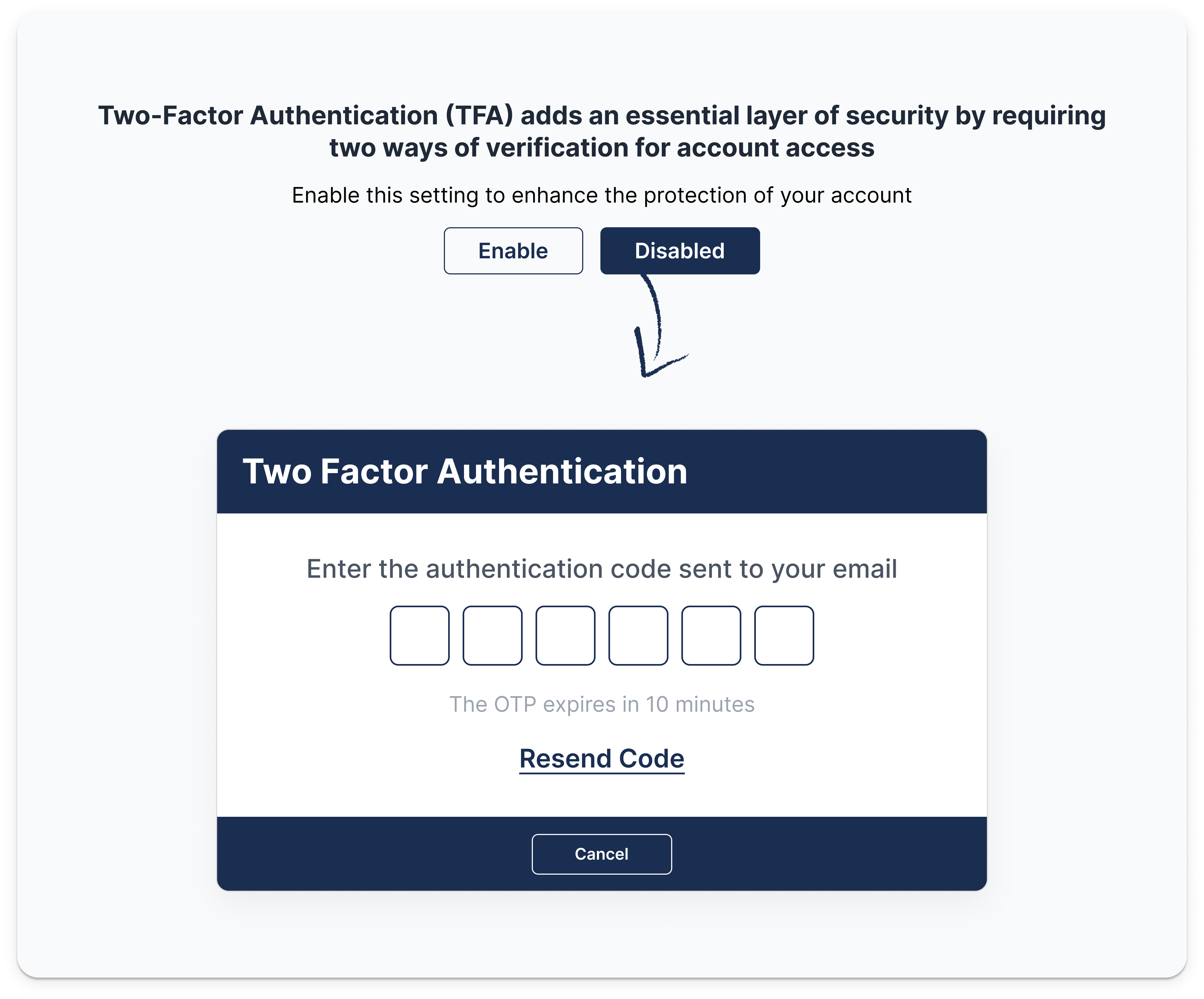 Two-Factor Authentication