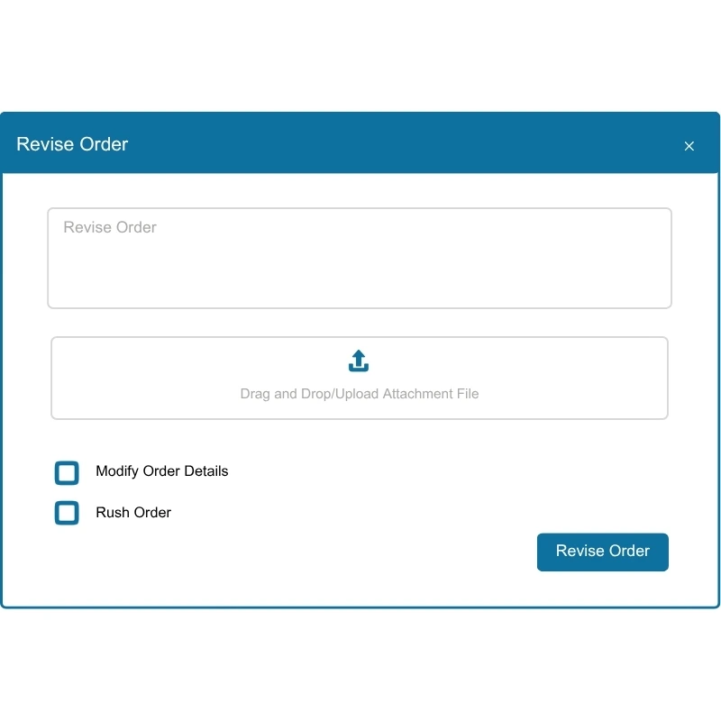 Easily request secure revisions for real estate documents and deeds